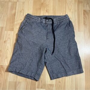 Zara Mens Navy Drawstring Sweat Shorts Size Small